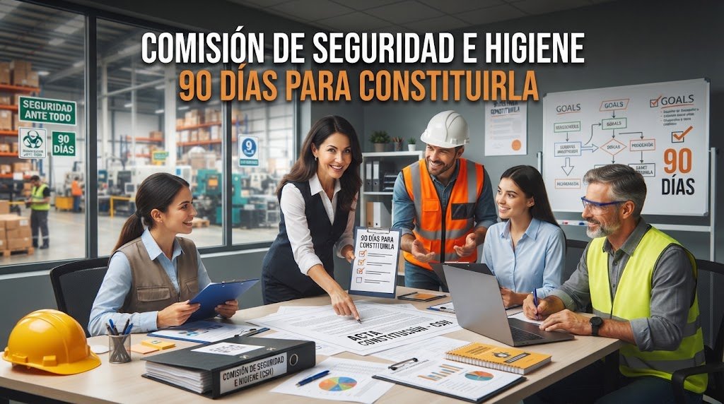Comisión de Seguridad e Higiene: 90 días para constituirla