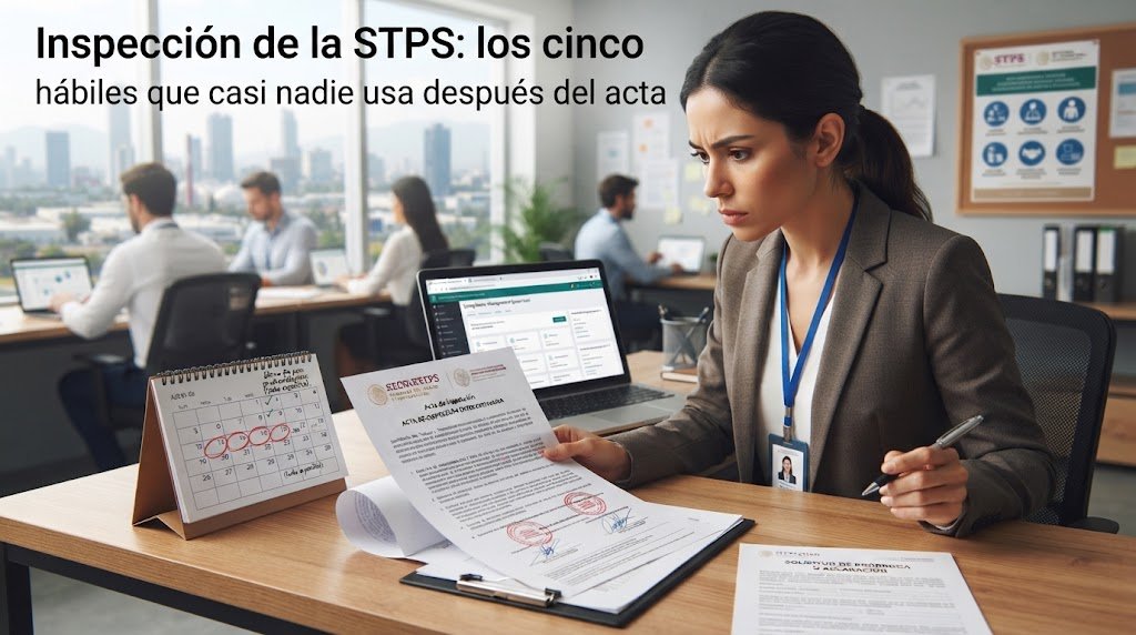 Inspección de la STPS: los cinco días hábiles que casi nadie usa después del acta