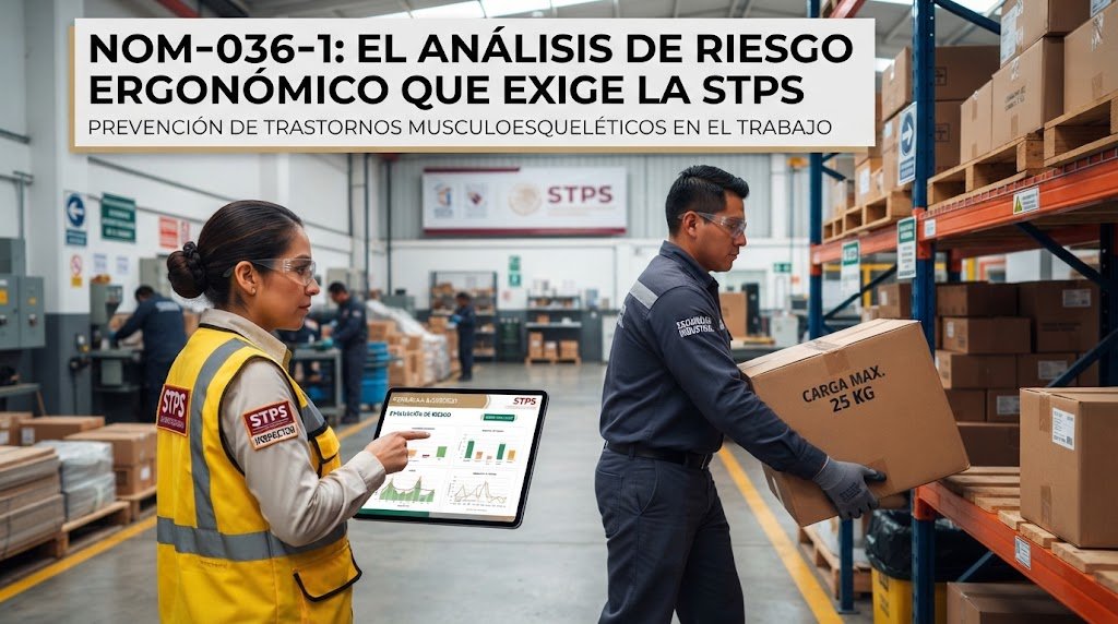 NOM-036-1: el análisis de riesgo ergonómico que exige la STPS