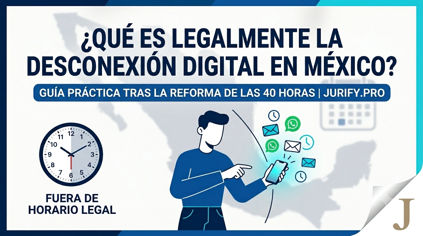 ¿Qué es legalmente la desconexión digital en México?