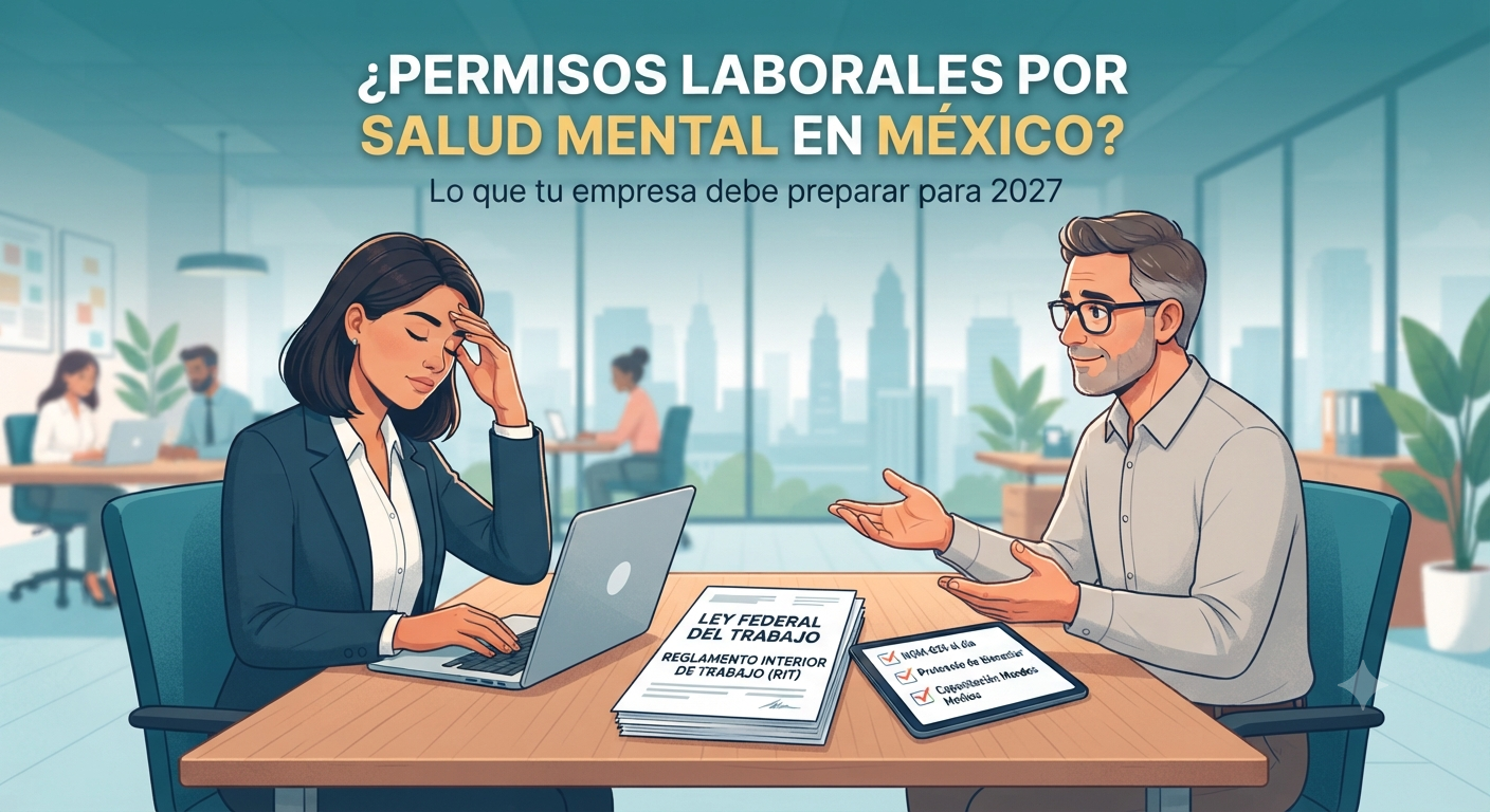 Los permisos laborales por salud mental en México