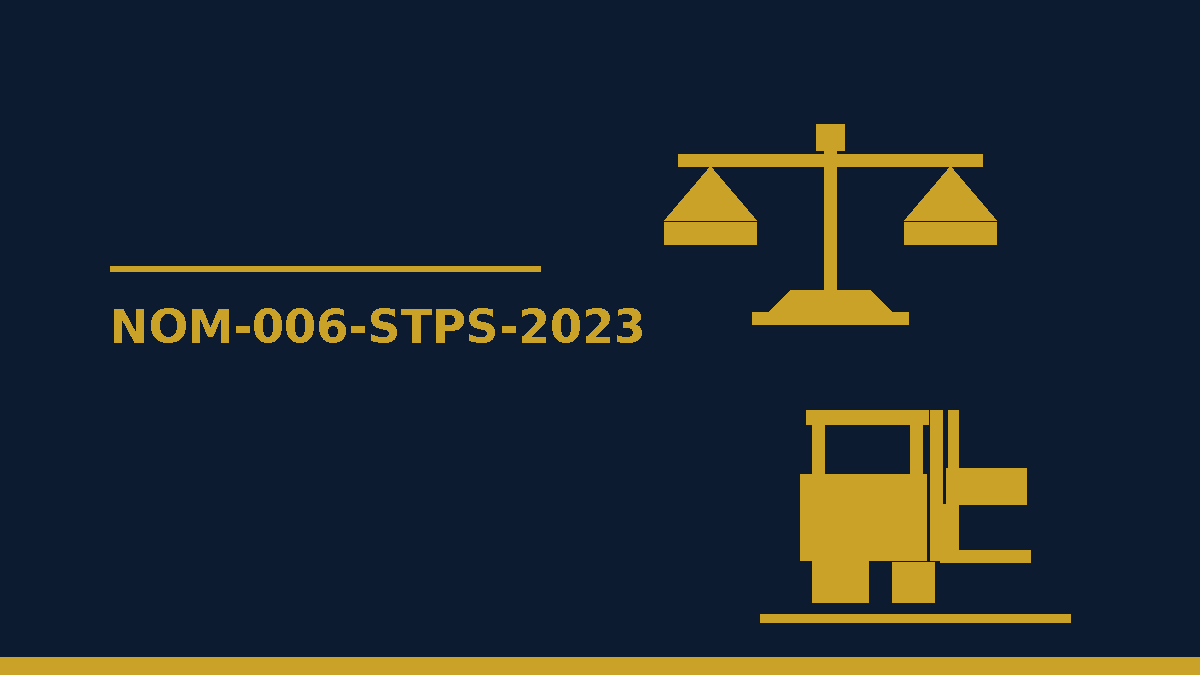 NOM-006-STPS-2023: sin autorización por escrito, el montacarguista opera fuera de la norma